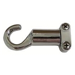 Rope Hook Cp Brass Cleat 3/4In