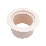 519-6710 | Volleyball Pole Holder Flange Only - White