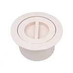 540-6710 | Volleyball Flange and Plug Assembly - White