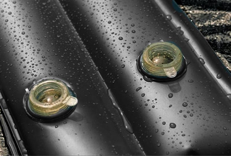 50 0008wtd Hd Blk Pool Cover Water Tube Heavy Duty Double 8 Ft