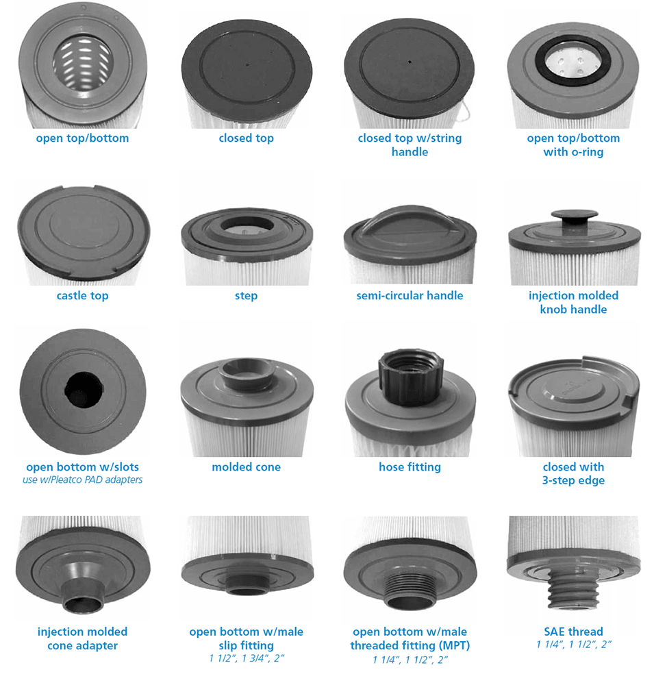 Types of End Caps For Pool Cartridges