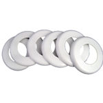 Wall Fitting Excutcheon (6 Pieces) Wht