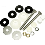 67-209-909-SS | Residential Diving Board Butt Plate Kit