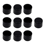 Gli Fence Vinyl Post Cap-Black