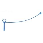 A3023BL | Plastic Locking Pin with Lanyward Blue