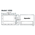 1050 | Aquador Skimmer Frame and Lid
