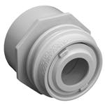 3502 | Flush-Mount Return Fitting with Water Stop Black