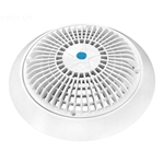 A8R101 | 8 Inch Round Star Suction Outlet Cover White
