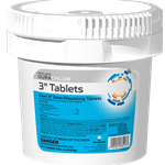 Chlorine Tablets 3 Inch Wrapped - 4 Pounds