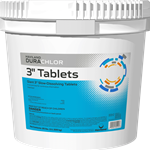 Chlorine Tablets 3 Inch Wrapped - 25 Pounds