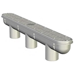 25506-327-000 | 32In Channel Drain & Sump Dark Grey