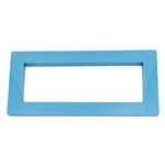 Pool Skimmer Faceplate Cover Light Blue