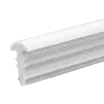 CPBL120 | Vinyl Wedge Bead Liner Lock White