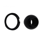 Eyeball & Retaining Ring Black