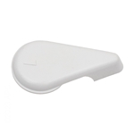 Handle Teardrop White 2In