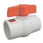 1.5In Skt Ball Valve Pvc Teflon