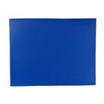 Solid Safety Cover Patch Blue