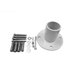 1.9In Slide Flange White Aluminum