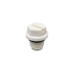 1/4In Plug Abs White