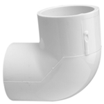 406-010 | PVC Socket Elbow 90 Degree 1 Inch