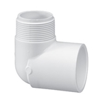 410-007 | PVC Male x Socket Elbow 3/4 Inch