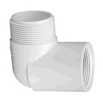 412-005 | PVC Male x Female Elbow 1/2 Inch