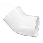 417-025 | PVC Socket Elbow 45 Degree 2-1/2 Inch