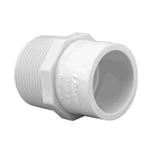 436-213 | PVC Reducer 1-1/2 Inch Male x 2 Inch Socket