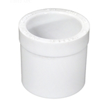 437-212 | PVC Reducer 1-1/2 Inch Spigot x 1-1/4 Inch Socket