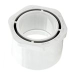 437-291 | PVC Reducer 2-1/2 Inch Spigot x 1-1/2 Inch Socket