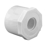 438-072 | PVC Reducer 1/2 Inch Spigot x 1/4 Inch Female