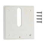 MJ6300 | MiniJet Cover Plate with Screws White