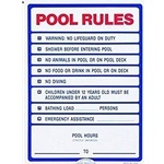 R230200 | California Pool Rules Sign