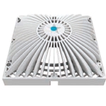R9MF101 | 9 Inch Square Retrofit MoFlow Suction Outlet Cover White