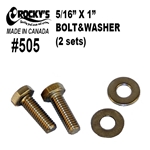505 | Stainless Steel Bolt and Washer