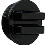 SP1022CBLK | All Purpose Plug with O-Ring Black