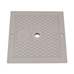 SPX1082EGR | Cover Square 10 Inch Gray