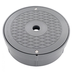 SPX1084RADGR | Round Collar and Cover Assembly Dark Gray