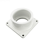 1005-1W | PVC Valve Flange White