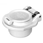 W400BWHP | Vac Lock Safety Wall Fitting White