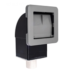 Front Access Skimmer Black