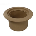 519-6719-BEI | Volleyball Pole Holder Flange Only - Beige