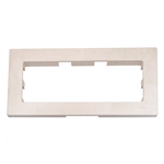 Wide Mouth Trim Plate White