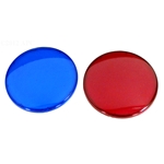 Light Lens Kit  1 Red  1 Blue