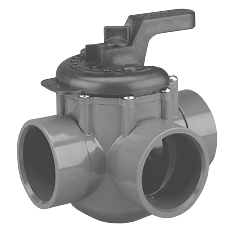 3 inch 3 way pvc ball valve