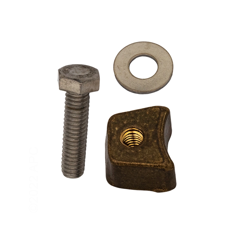 A414941 Brass Pool Ladder Cup Wedge