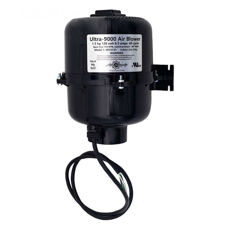 3915131 | Ultra 9000 Air Blower 120v 1.5HP 7 Amp was 3913121