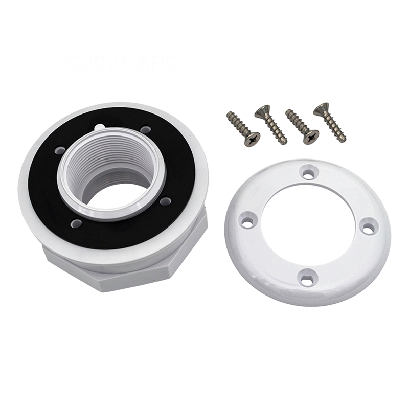 ✳Pページ✳no.573•586 リング •11号 SP1408 | 1.5 Inch Threaded Return Fitting for Vinyl White