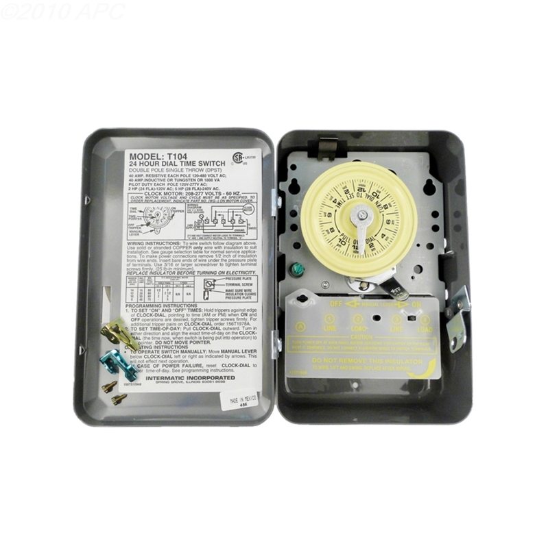 Intermatic T104 Wiring Diagram - Wiring Diagram