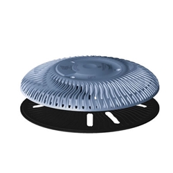 004-192-2212-02 | Sdx Retro Suction Frame And Cover for Concrete Grey